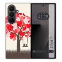 Funda Silicona para Samsung Galaxy Z Fold 7 5G diseño Pajaritos Dibujos
