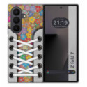 Funda Silicona para Samsung Galaxy Z Fold 7 5G diseño Zapatillas 05 Dibujos
