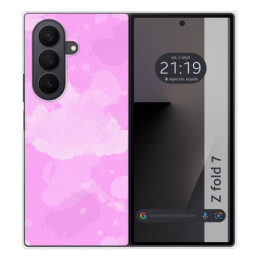 Funda Silicona para Samsung Galaxy Z Fold 7 5G diseño Acuarela 04 Dibujos