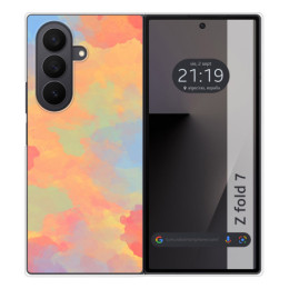 Funda Silicona para Samsung Galaxy Z Fold 7 5G diseño Acuarela 08 Dibujos