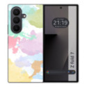 Funda Silicona para Samsung Galaxy Z Fold 7 5G diseño Acuarela 11 Dibujos