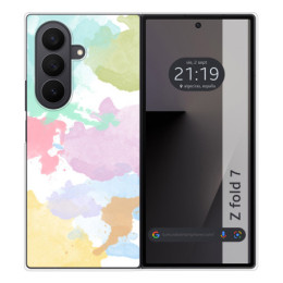 Funda Silicona para Samsung Galaxy Z Fold 7 5G diseño Acuarela 11 Dibujos