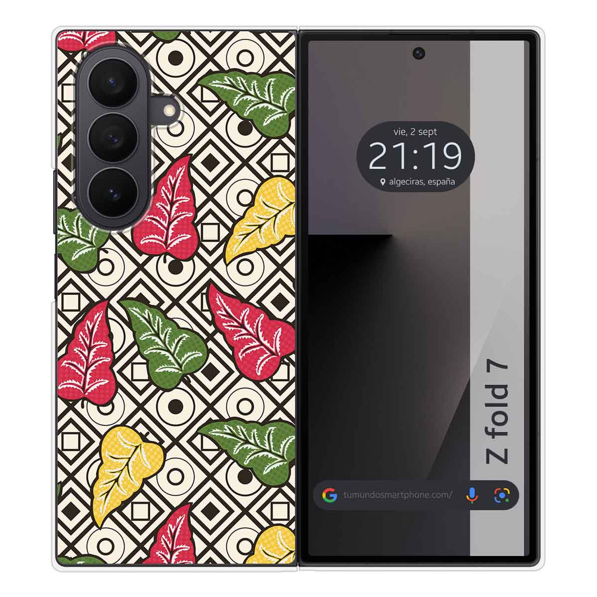 Funda Silicona para Samsung Galaxy Z Fold 7 5G diseño Flores 11 Dibujos