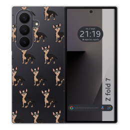 Funda Silicona para Samsung Galaxy Z Fold 7 5G diseño Perros 11 Dibujos