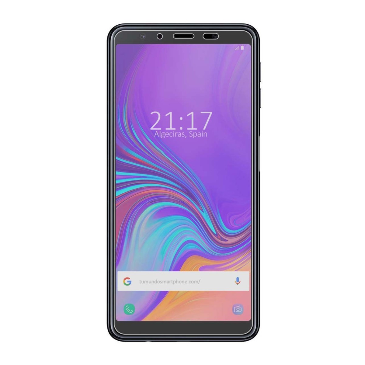 Protector Cristal Templado para Samsung Galaxy A7 (2018) Vidrio