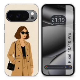 Funda Silicona para Google Pixel 10 / 10 Pro 5G diseño...