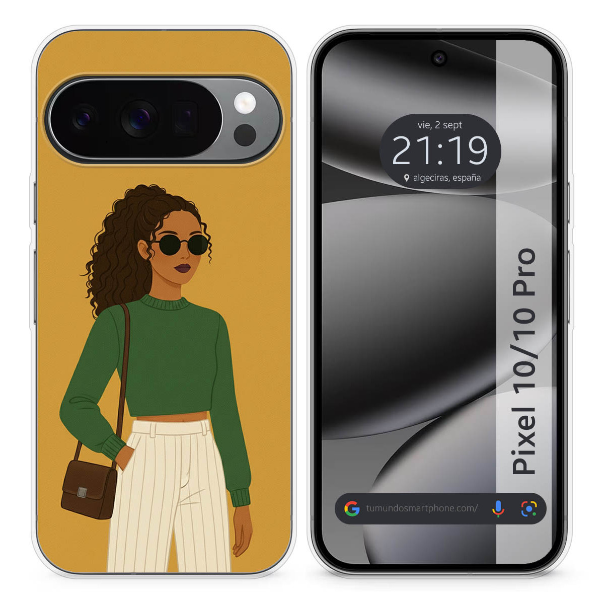 Funda Silicona para Google Pixel 10 / 10 Pro 5G...