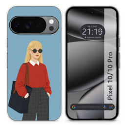 Funda Silicona para Google Pixel 10 / 10 Pro 5G diseño...