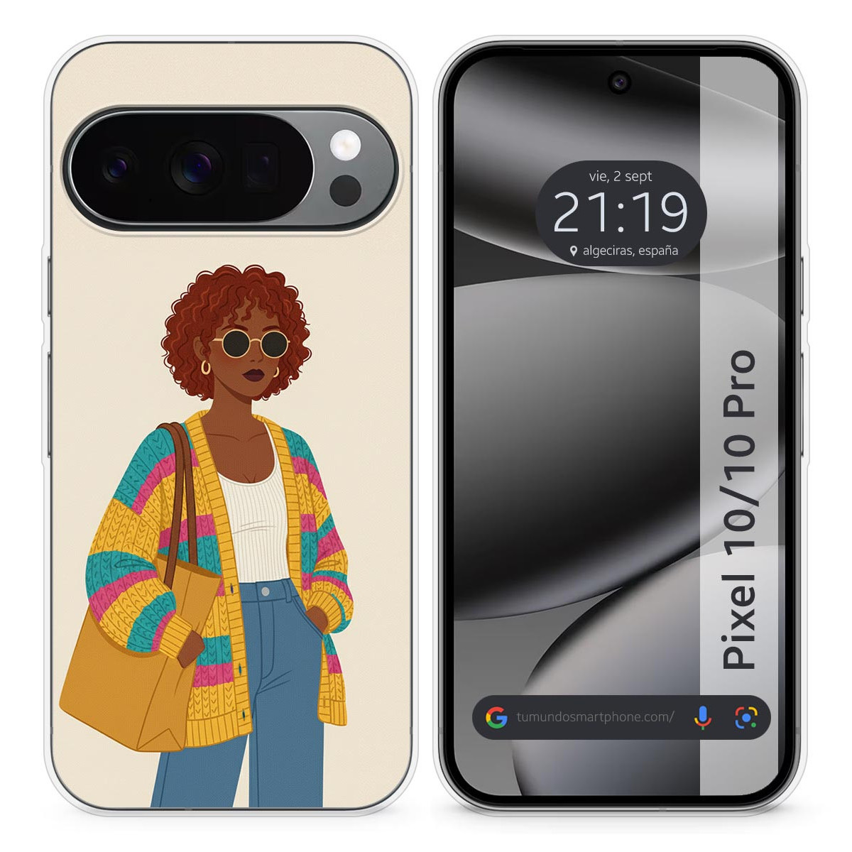 Funda Silicona para Google Pixel 10 / 10 Pro 5G...