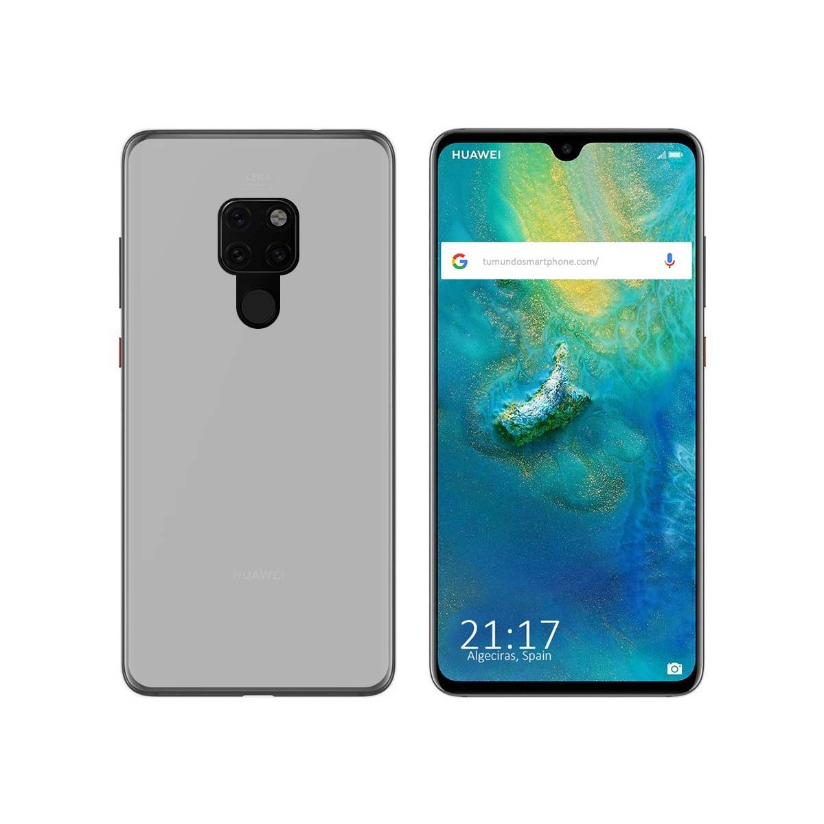 Funda Gel Tpu para Huawei Mate 20 Color Transparente