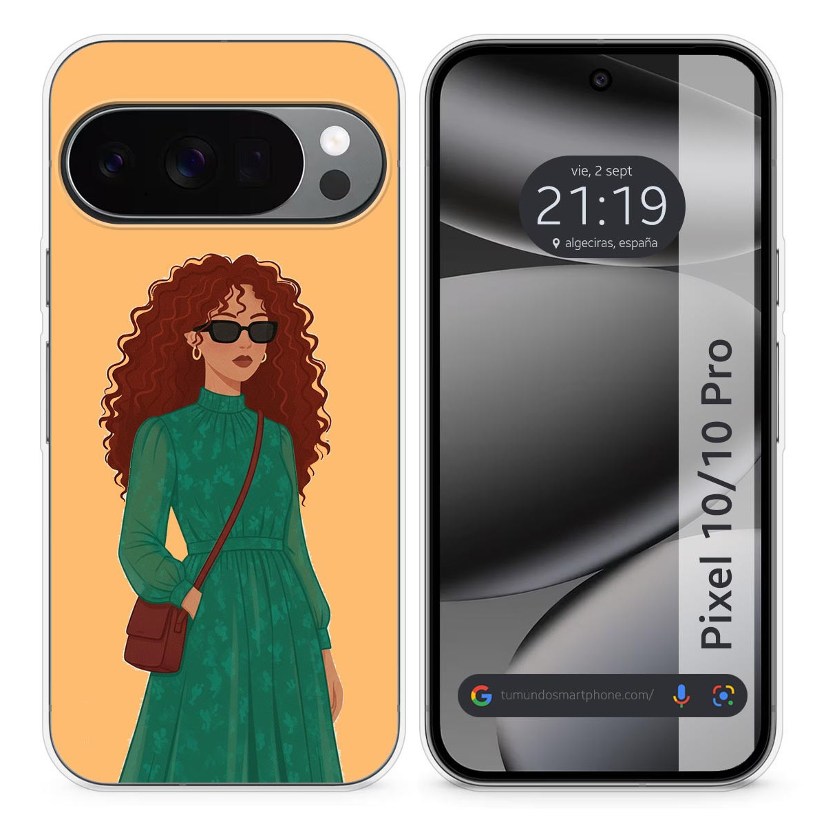 Funda Silicona para Google Pixel 10 / 10 Pro 5G...