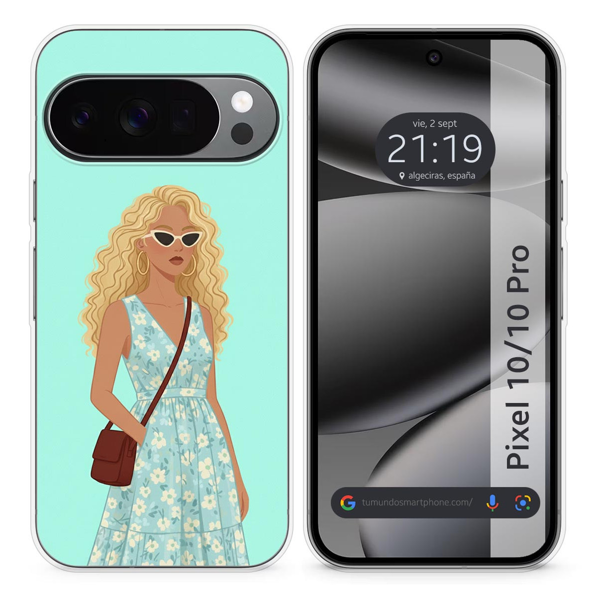 Funda Silicona para Google Pixel 10 / 10 Pro 5G...