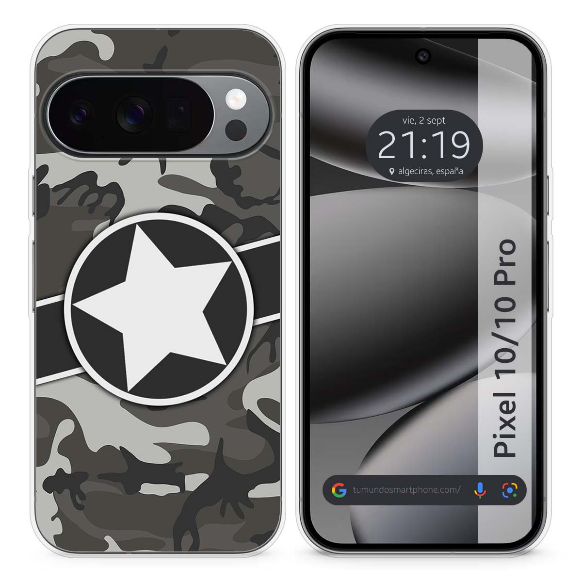 Funda Silicona para Google Pixel 10 / 10 Pro 5G...