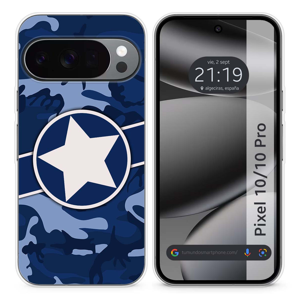 Funda Silicona para Google Pixel 10 / 10 Pro 5G...