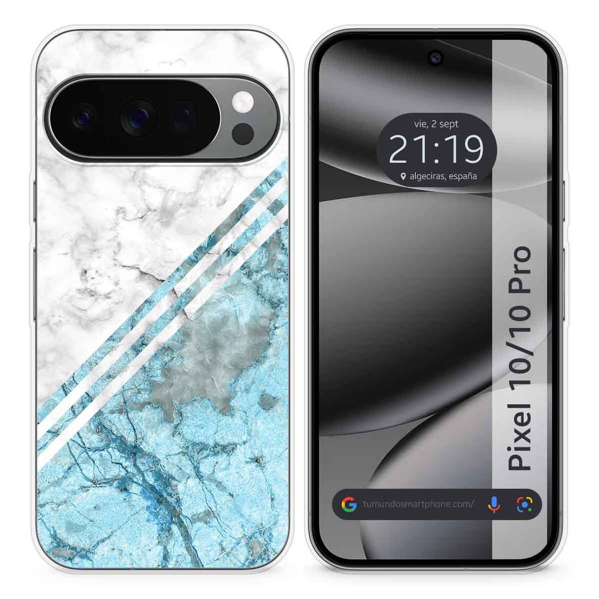 Funda Silicona para Google Pixel 10 / 10 Pro 5G...