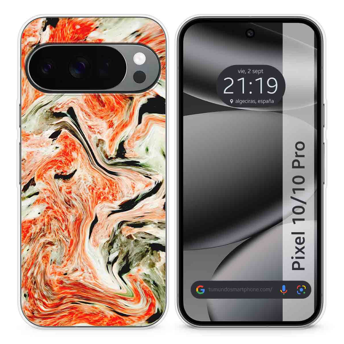 Funda Silicona para Google Pixel 10 / 10 Pro 5G...
