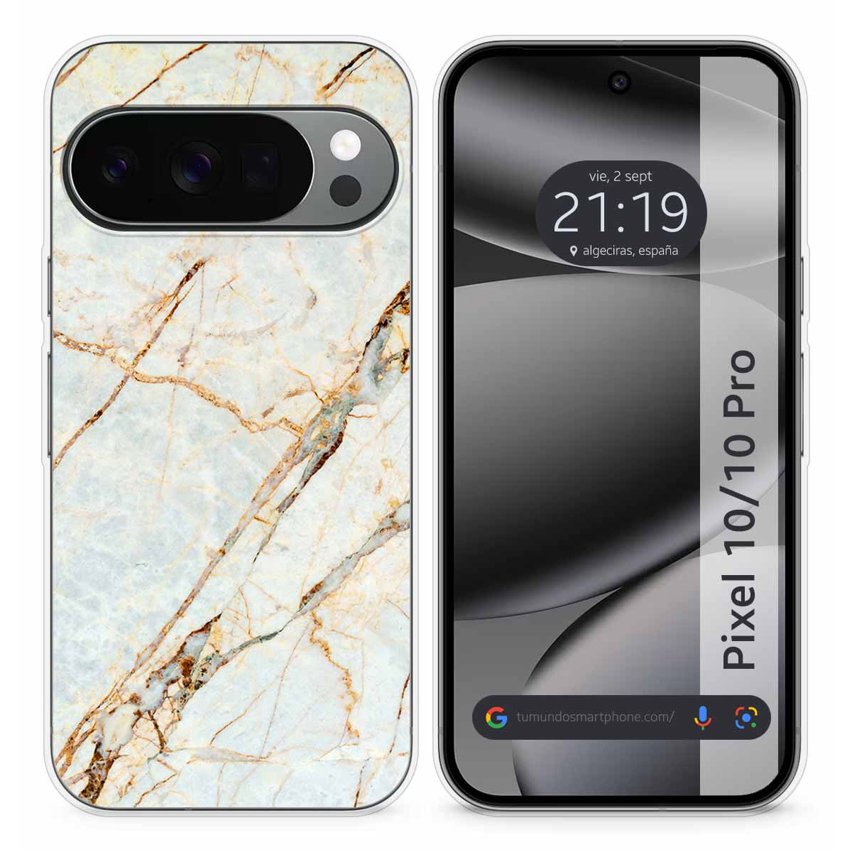 Funda Silicona para Google Pixel 10 / 10 Pro 5G...