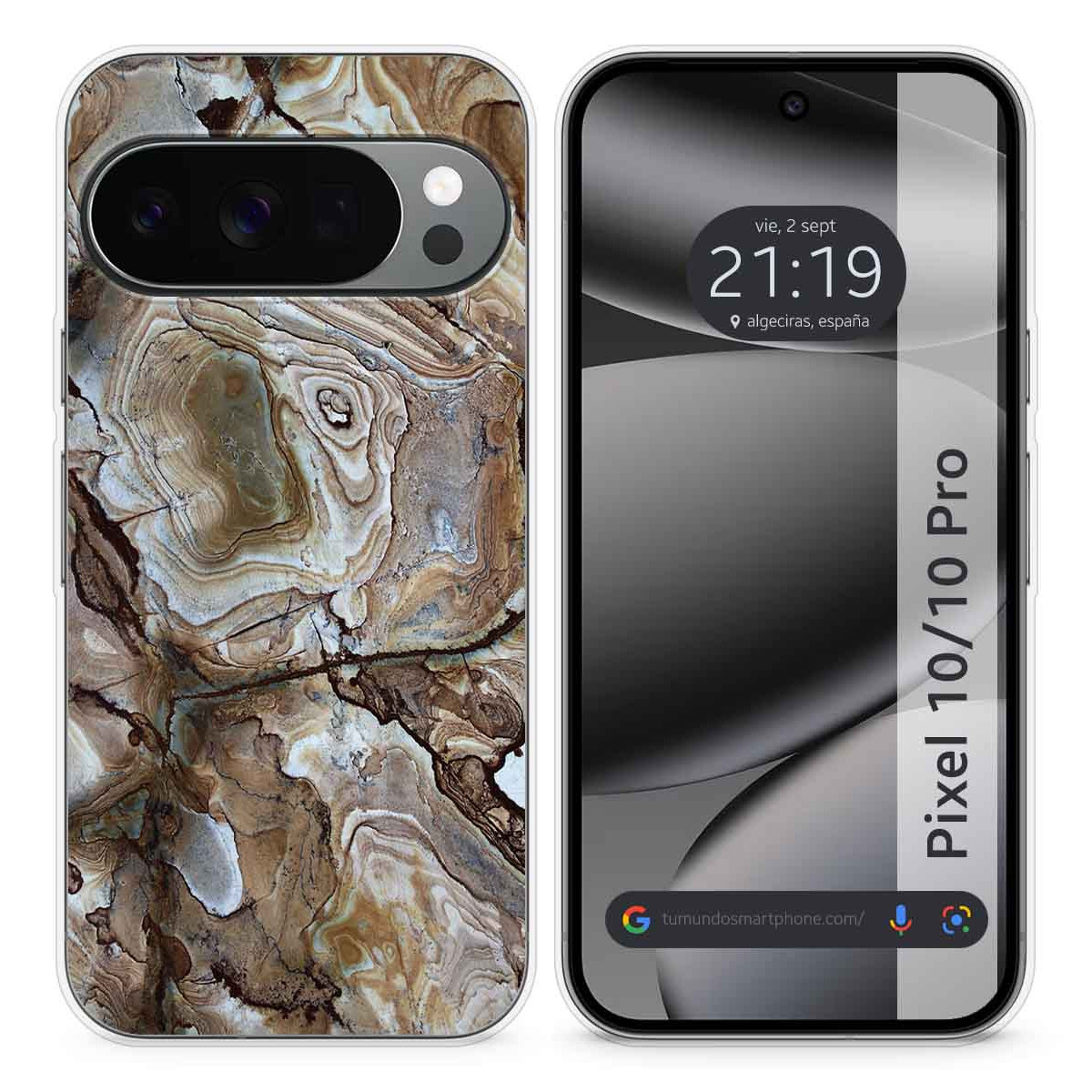 Funda Silicona para Google Pixel 10 / 10 Pro 5G...