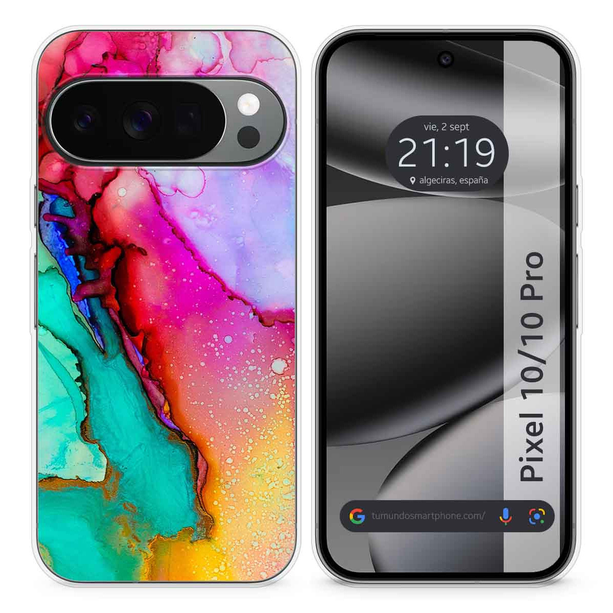 Funda Silicona para Google Pixel 10 / 10 Pro 5G...