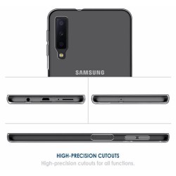 Funda Gel Tpu Fina Ultra-Thin 0,5mm Transparente para Samsung Galaxy A7 (2018) 2
