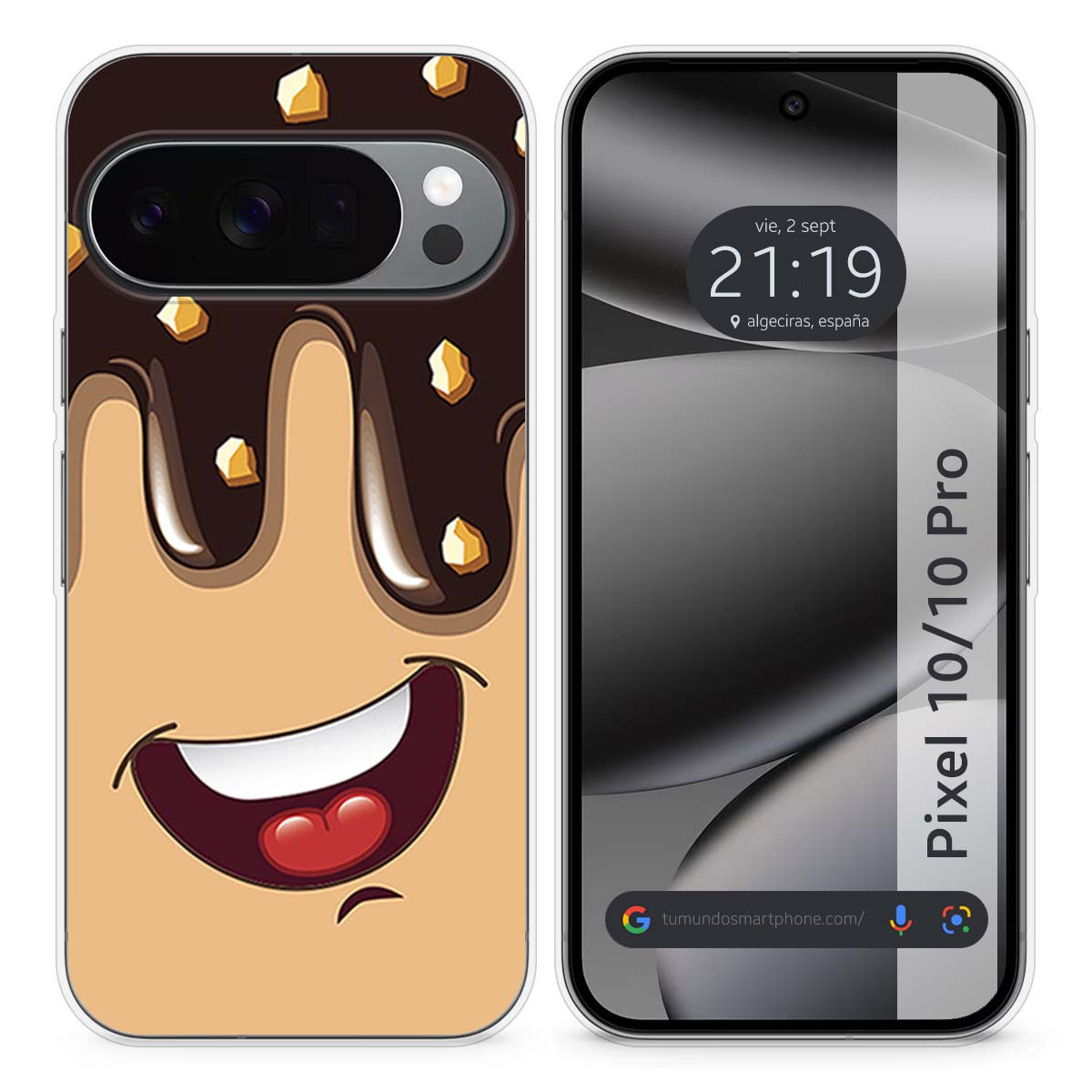 Funda Silicona para Google Pixel 10 / 10 Pro 5G...