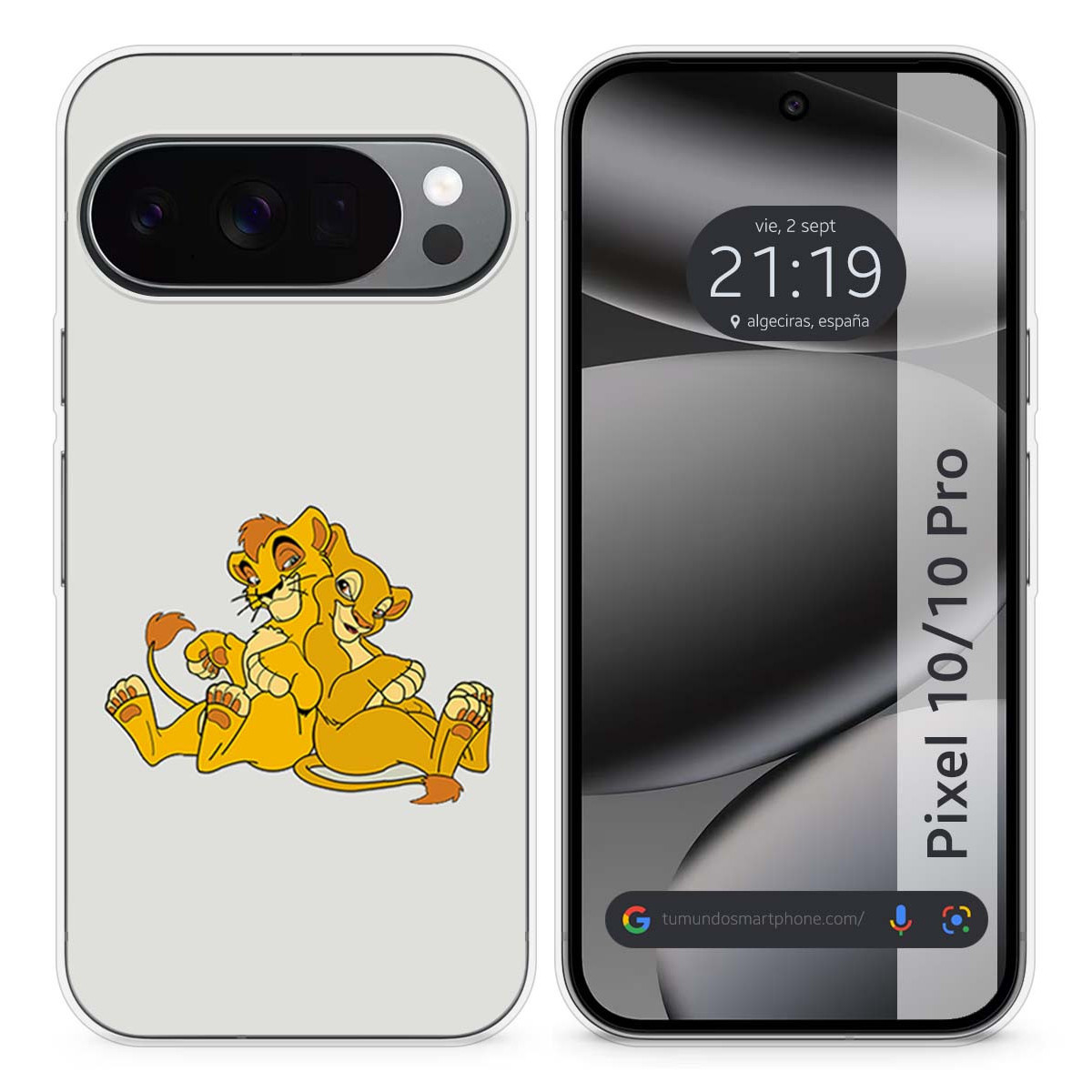 Funda Silicona para Google Pixel 10 / 10 Pro 5G...