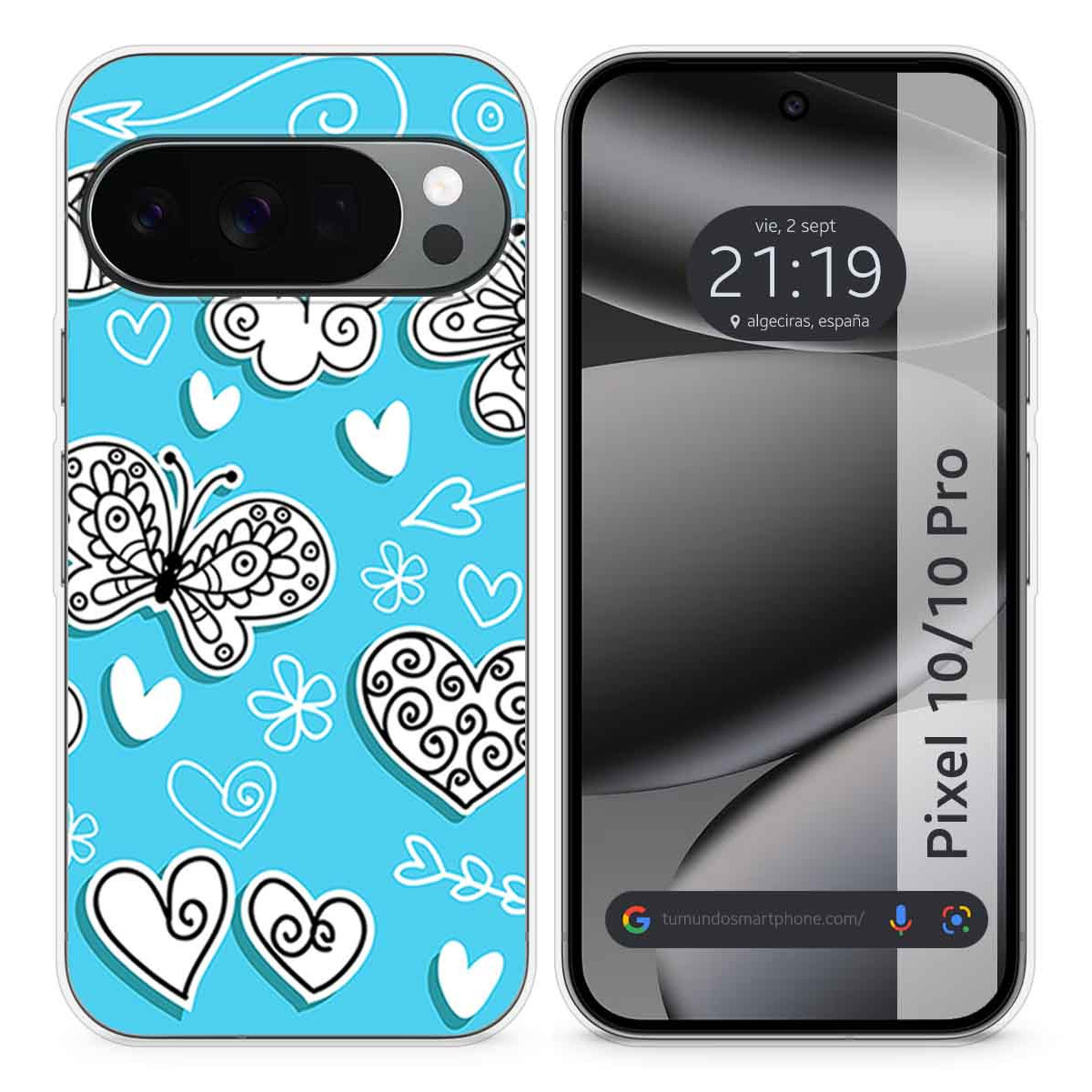 Funda Silicona para Google Pixel 10 / 10 Pro 5G...