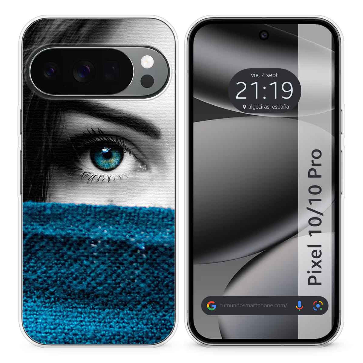 Funda Silicona para Google Pixel 10 / 10 Pro 5G...