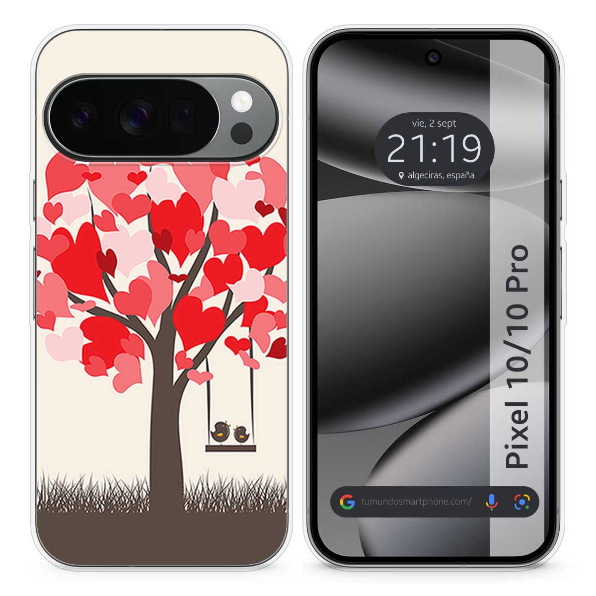 Funda Silicona para Google Pixel 10 / 10 Pro 5G...