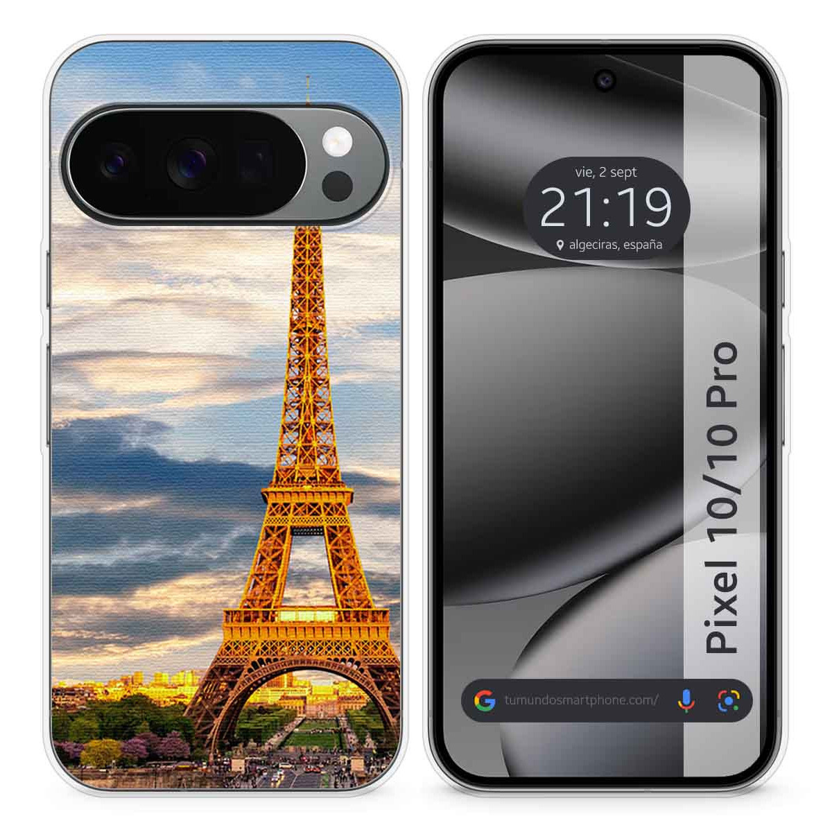 Funda Silicona para Google Pixel 10 / 10 Pro 5G...