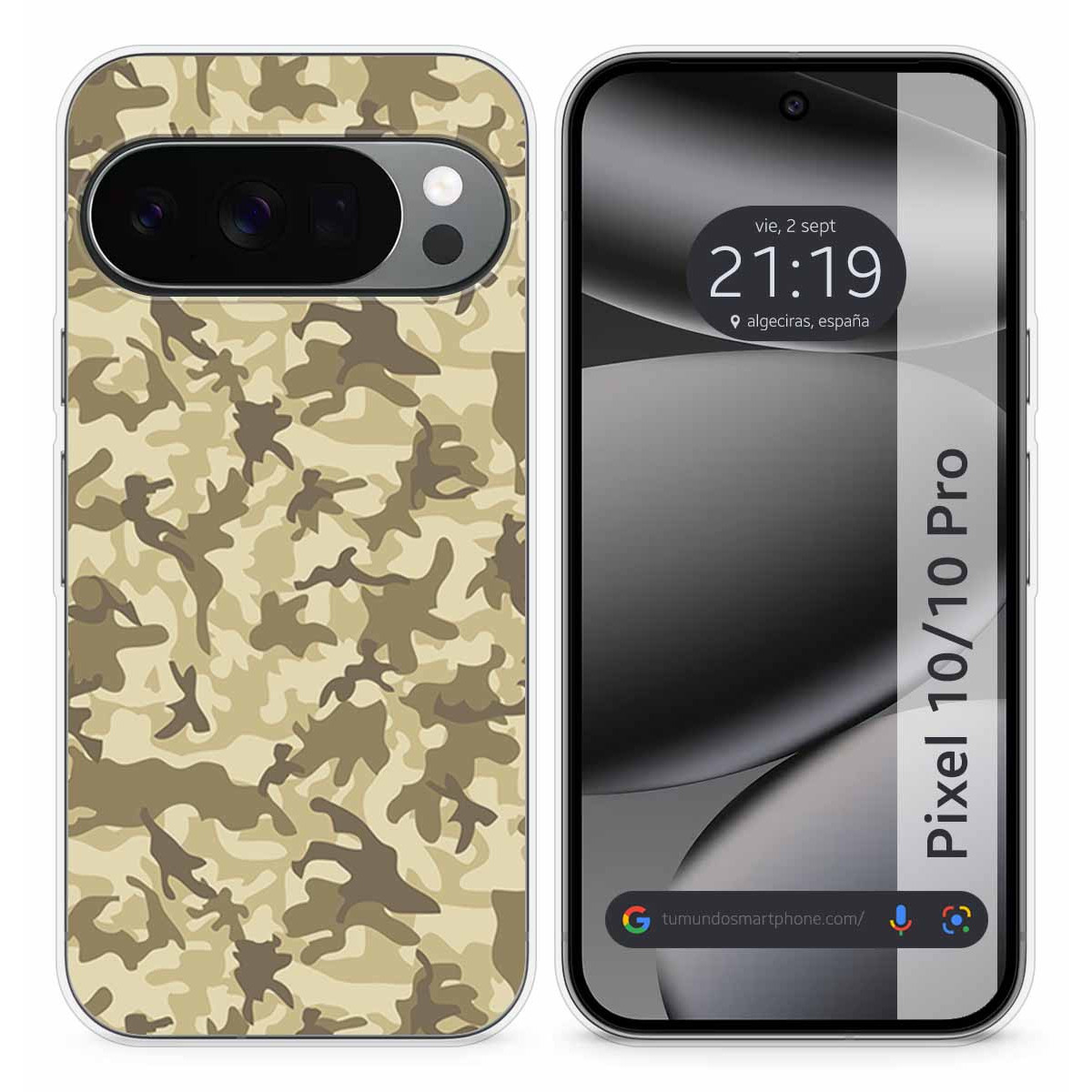 Funda Silicona para Google Pixel 10 / 10 Pro 5G...