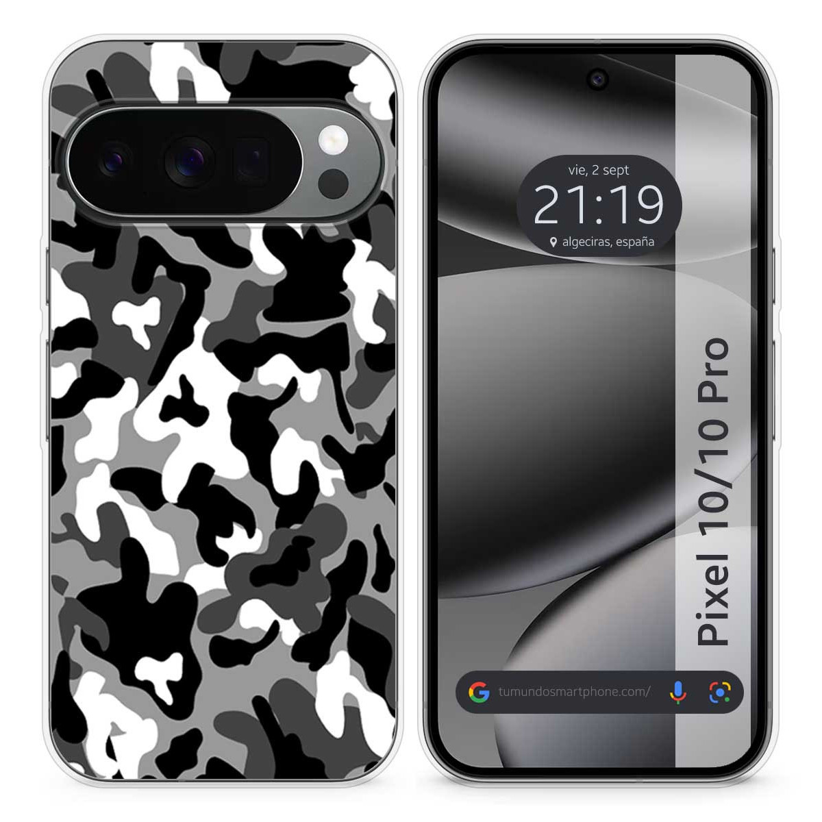 Funda Silicona para Google Pixel 10 / 10 Pro 5G...