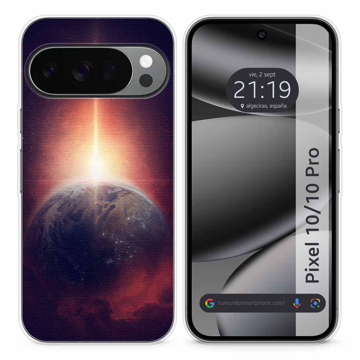 Funda Silicona para Google Pixel 10 / 10 Pro 5G...