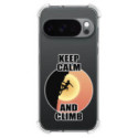 Funda Silicona Antigolpes para Google Pixel 10 / 10 Pro 5G diseño Mujer Escalada Dibujos