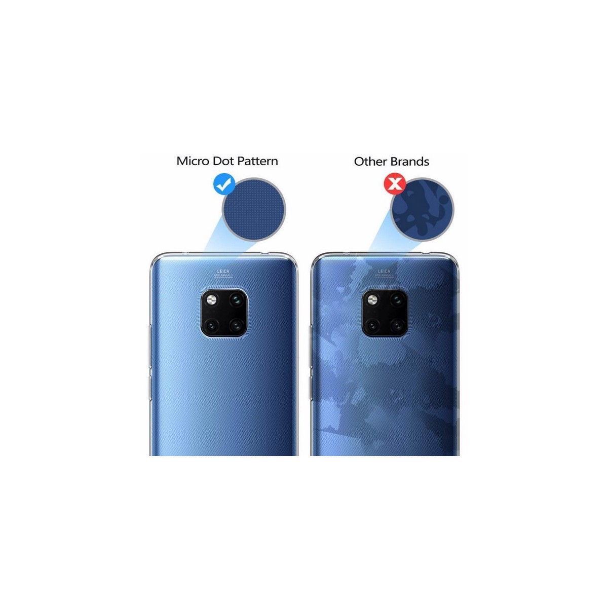 Funda Gel Tpu Fina Ultra-Thin 0,5mm Transparente para Huawei Mate 20 Pro