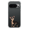 Funda Silicona Antigolpes para Google Pixel 10 / 10 Pro 5G diseño Perros 05 Dibujos