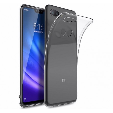 Funda Gel Tpu Fina Ultra-Thin 0,5mm Transparente para Xiaomi Mi 8 Lite