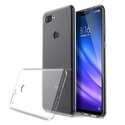 Funda Gel Tpu Fina Ultra-Thin 0,5mm Transparente para Xiaomi Mi 8 Lite 2