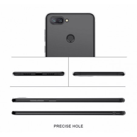 Funda Gel Tpu Fina Ultra-Thin 0,5mm Transparente para Xiaomi Mi 8 Lite