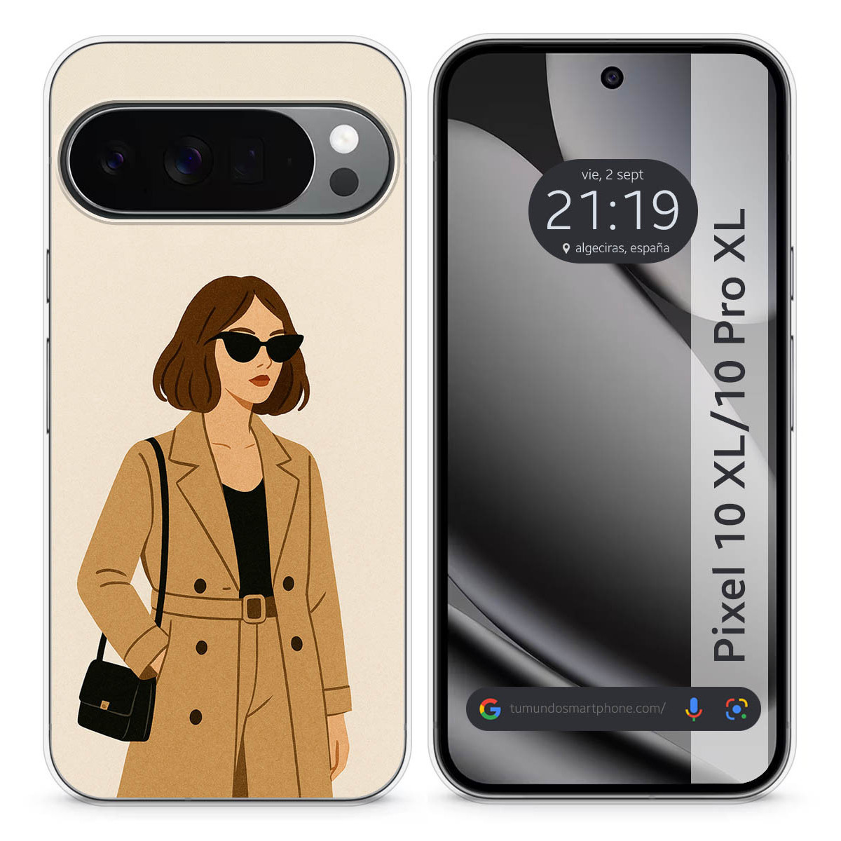 Funda Silicona para Google Pixel 10 Pro XL 5G...