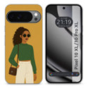Funda Silicona para Google Pixel 10 Pro XL 5G diseño Mujer 02 Dibujos