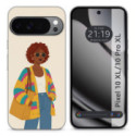 Funda Silicona para Google Pixel 10 Pro XL 5G diseño Mujer 05 Dibujos