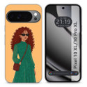 Funda Silicona para Google Pixel 10 Pro XL 5G diseño Mujer 06 Dibujos
