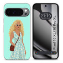 Funda Silicona para Google Pixel 10 Pro XL 5G diseño Mujer 07 Dibujos