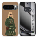 Funda Silicona para Google Pixel 10 Pro XL 5G diseño Mujer 08 Dibujos