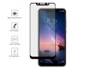 Protector Cristal Templado Frontal Completo Negro para Xiaomi Redmi Note 6 Pro Vidrio