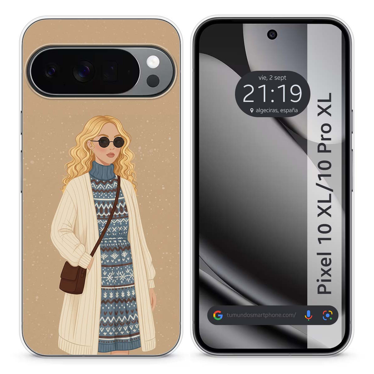 Funda Silicona para Google Pixel 10 Pro XL 5G...