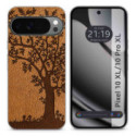 Funda Silicona para Google Pixel 10 Pro XL 5G diseño Cuero 03 Dibujos