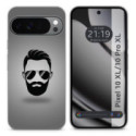 Funda Silicona para Google Pixel 10 Pro XL 5G diseño Barba Dibujos