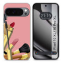 Funda Silicona para Google Pixel 10 Pro XL 5G diseño Brochas Dibujos